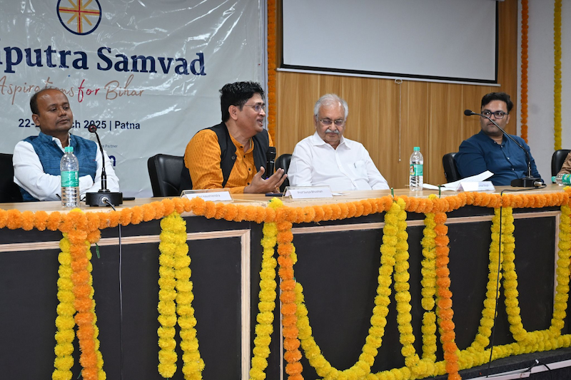 A scene from Patliputra Samvad Edition I in Patna